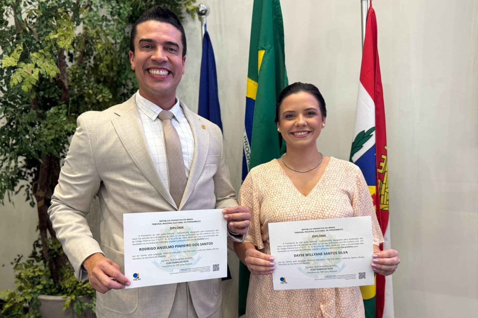 Diplomado, Rodrigo reforça compromisso com trabalho sério e transparente