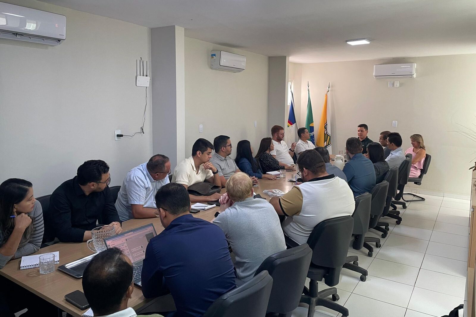 Sérgio Colin realiza primeira reunião com novo secretariado de Toritama