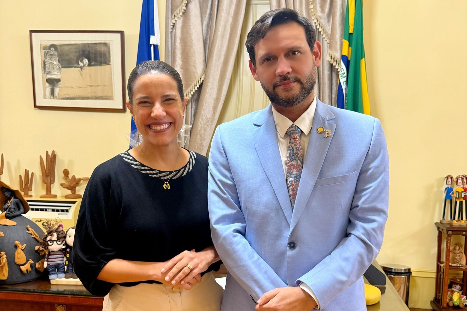 Gilmar Júnior leva pautas da Enfermagem e servidores à governadora