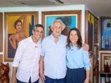 Gesto político marca visita de Raquel Lyra a Jarbas Vasconcelos e Jarbas Filho