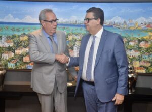 Ministro da Previdência Social visita a Presidência da Alepe