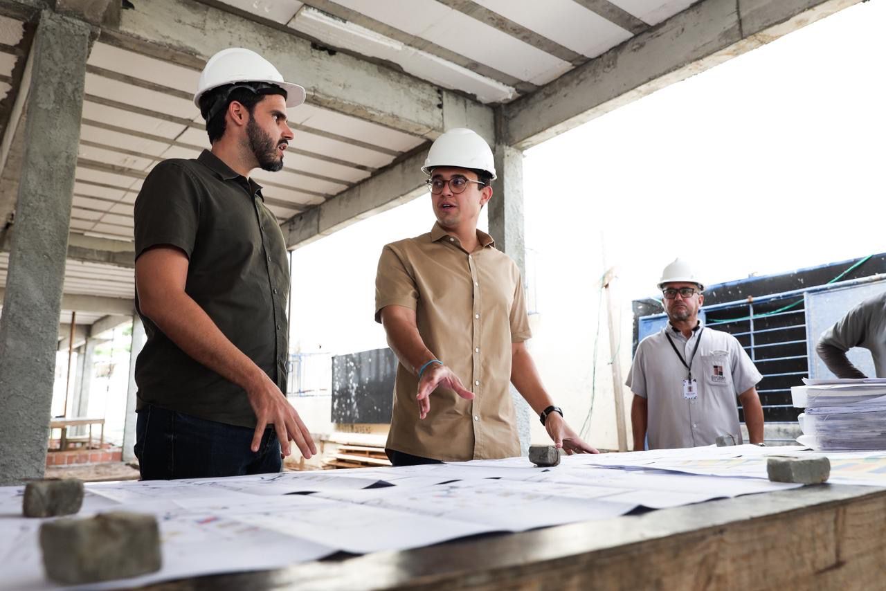 Recife avança com obra de nova creche em Campo Grande