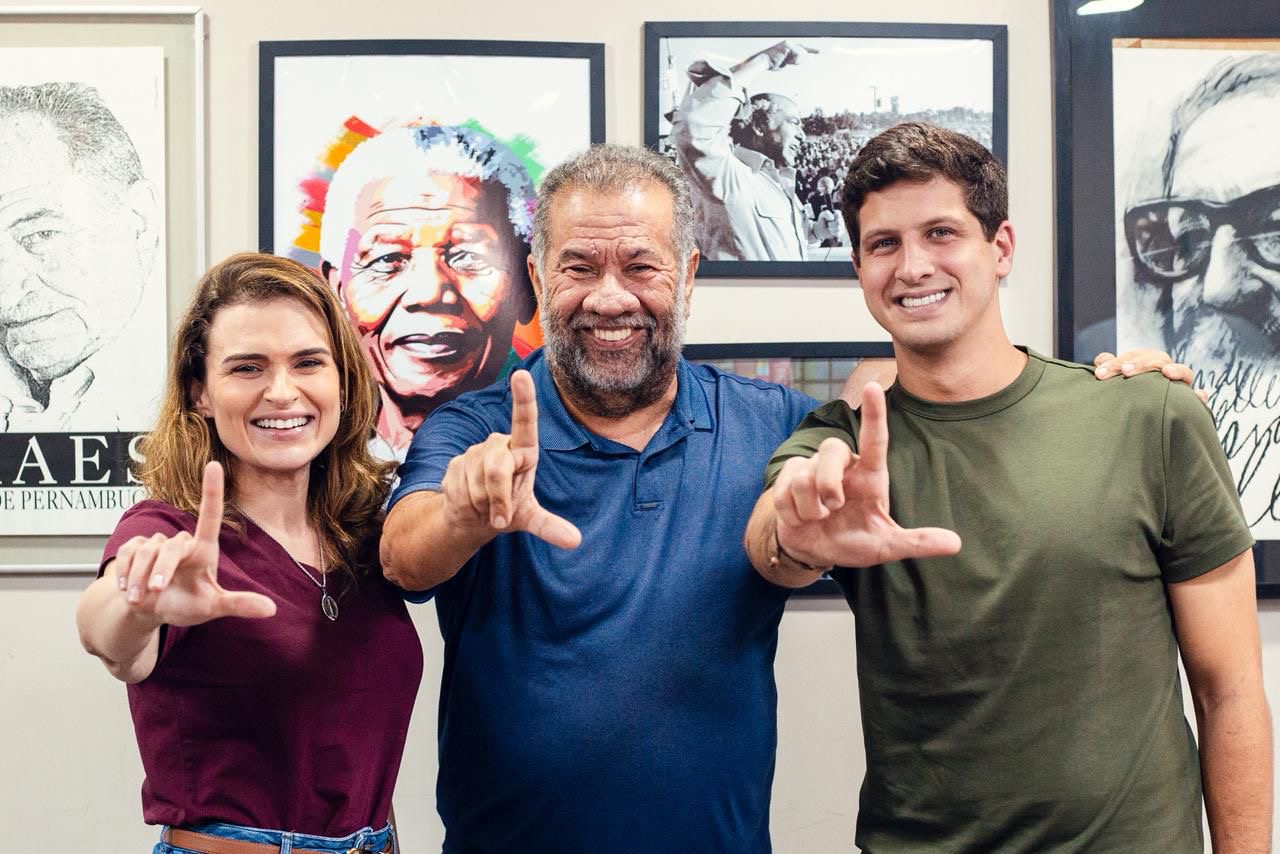 Marília Arraes fortalece articulação política ao lado de Carlos Lupi e João Campos