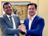 Clodoaldo Magalhães reforça articulação política com Dr. Ademir Alves em Bonito