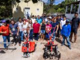 Comunidade rural de Brejão recebe equipamentos para produção agrícola 