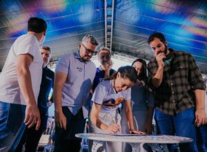 Raquel Lyra entrega nova creche e inaugura cozinha comunitária no Sertão