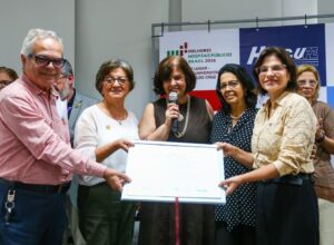 Priscila Krause celebra reconhecimento do HUOC entre os melhores do país
