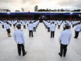 Raquel Lyra comanda formatura de 182 novos oficiais da Polícia Militar 