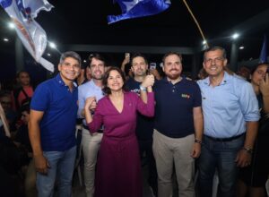 Ao lado de Priscila Krause, Novo reafirma aliança com Raquel Lyra