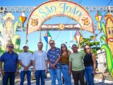 Ao lado de aliados, Lula da Fonte prestigia São João da Gente em Condado