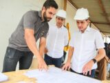 Silvio Costa Filho acompanha obras de infraestrutura e educação em Panelas 