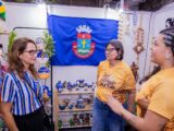 Débora Almeida acompanha abertura da Fenearte e reforça apoio aos artesãos