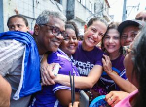 Raquel fortalece presença no Recife com caminhada na Comunidade do Bode