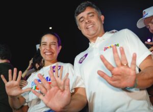 Raquel e Eduardo da Fonte levam mobilização às ruas de Itapissuma
