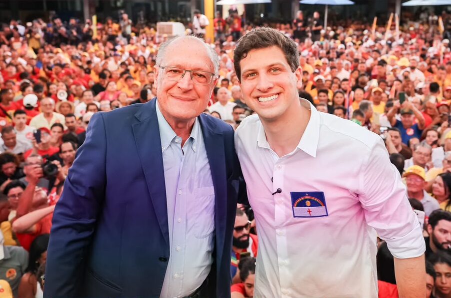 Alckmin diz que “roga a Deus” para que João Campos seja eleito em Pernambuco