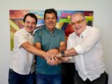 Augusto e Rodrigo Coutinho selam apoio a Mendonça Filho 