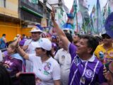 Mendonça reforça apoio a Raquel Lyra durante caminhada com aliados