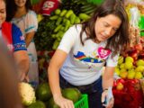 Raquel visita Feira de Caruaru e destaca obras no Parque 18 de Maio