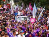 Raquel Lyra lota ruas de Garanhuns durante caminhada neste sábado (5)