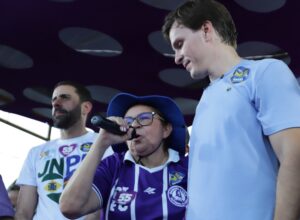 “Vai ter investimento com força em Catende”, garante Miguel ao lado de Dona Graça