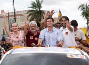 João Campos e Diogo Moraes levam mobilização às ruas de Vertentes