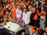 Túlio Gadêlha acompanha Raquel Lyra em agenda de campanha pelo estado