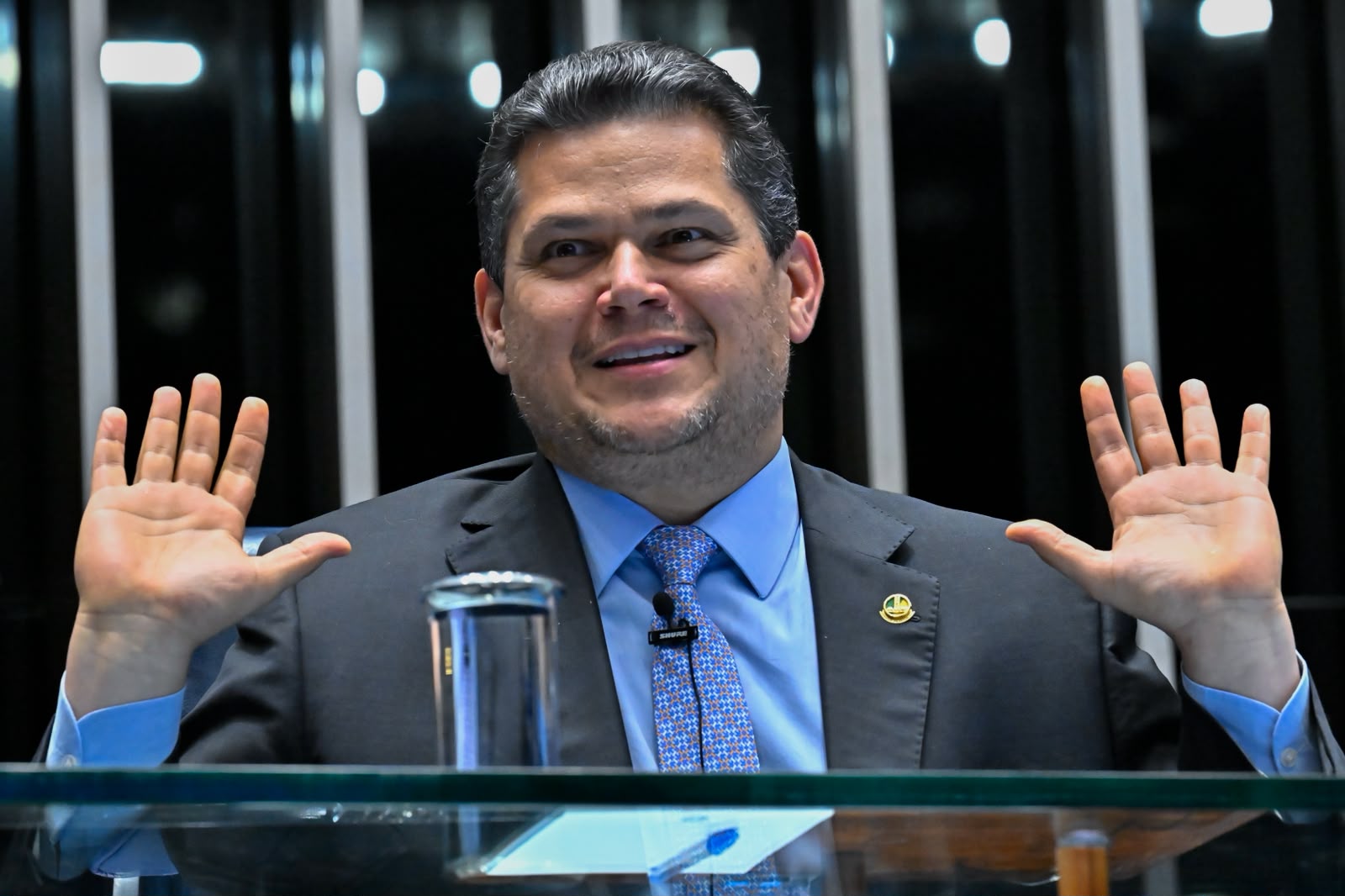 Federação União Progressista defende recondução de Alcolumbre à presidência do Senado