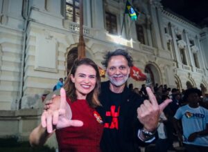 Marília Arraes participa de mobilizações pró-Lula no Recife