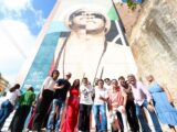Recife ganha megamural de 25 metros em homenagem a Chico Science