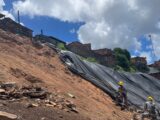 Governo inicia obras de contenção de encosta no bairro de Coqueiral