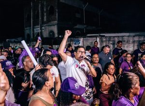 Em Camaragibe, Diego Cabral e João de Nadegi realizam caminhada da Onda 55