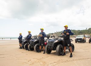 Cabo amplia patrulhamento nas praias com Operação Praia Segura